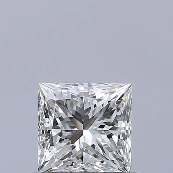 0.46ct PRINCESS D VVS2 Natural diamond