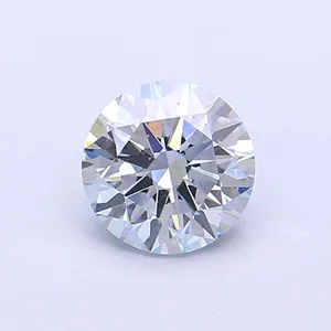 1.06ct ROUND Fancy Light Blue VVS2 Coloured Lab diamond
