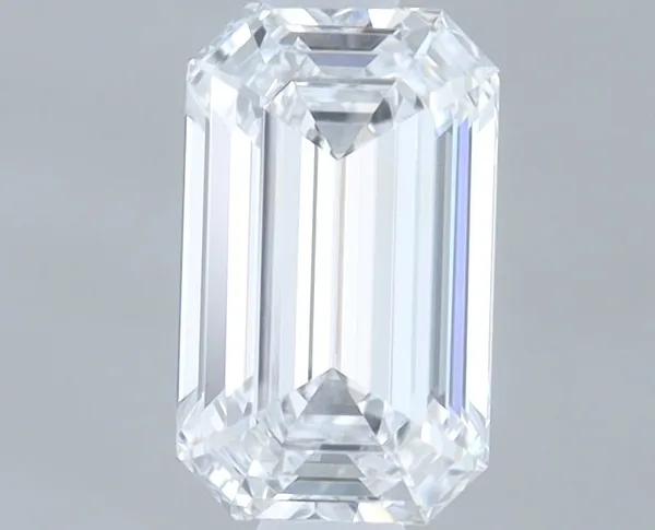0.4ct EMERALD D VVS2 Natural diamond