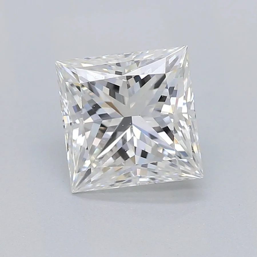 0.90ct PRINCESS F SI1 Natural diamond