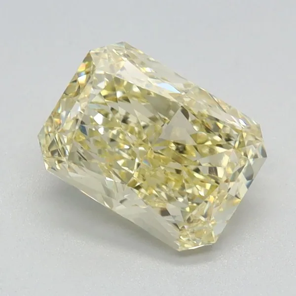 1.43ct RADIANT Fancy Intense Yellow VVS2 Coloured Lab diamond