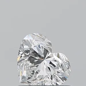 0.71ct HEART E VVS1 Natural diamond