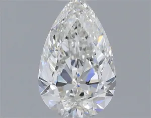 0.5ct PEAR F VS2 Natural diamond