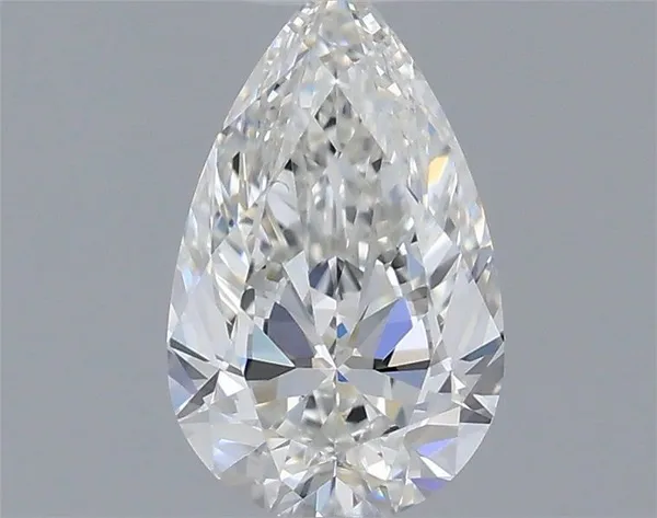 0.5ct PEAR F VS2 Natural diamond
