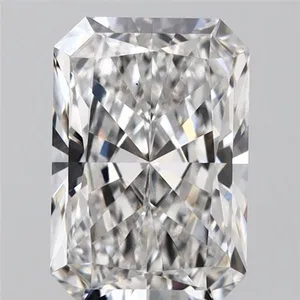 1.08ct RADIANT Fancy Vivid Blue VS1 Coloured Lab diamond
