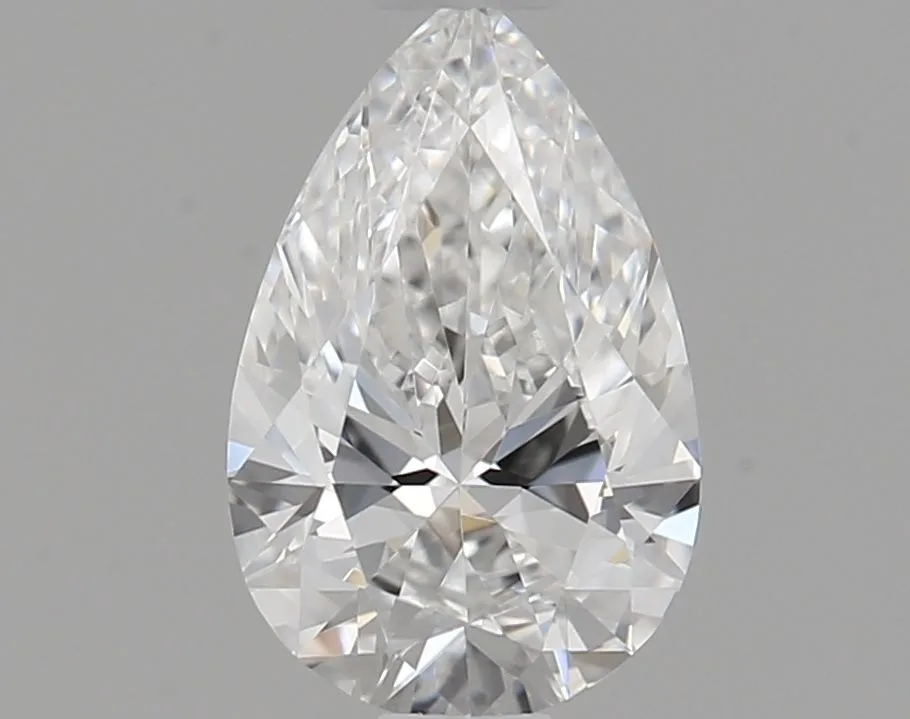 0.42ct PEAR F VVS1 Natural diamond