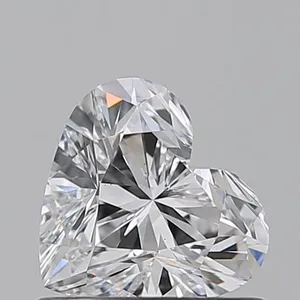 0.7ct HEART D VS2 Natural diamond