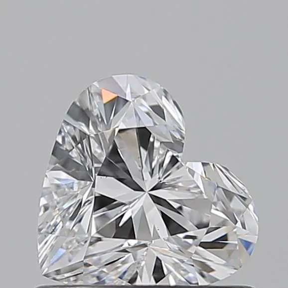 0.7ct HEART D VS2 Natural diamond
