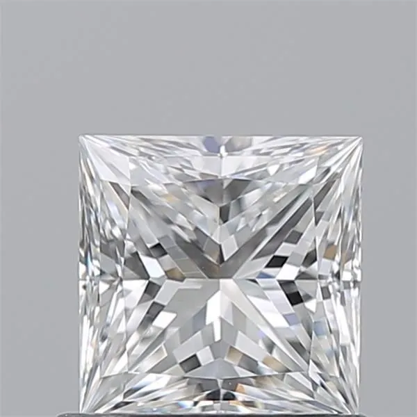 0.85ct PRINCESS F VVS2 Natural diamond