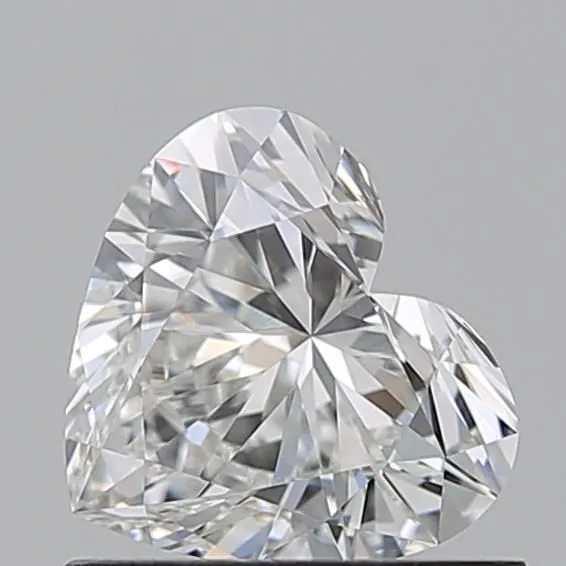 0.74ct HEART G VVS2 Natural diamond