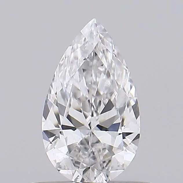 0.50ct PEAR D SI2 Natural diamond