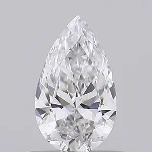 0.5ct PEAR D SI2 Natural diamond