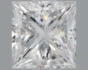 1ct PRINCESS E VS1 Natural diamond