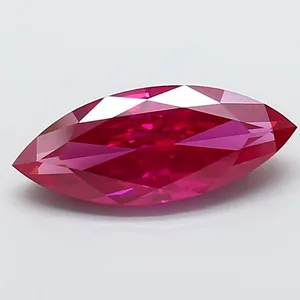 3ct MARQUISE Fancy Vivid Pink VS2 Coloured Lab diamond
