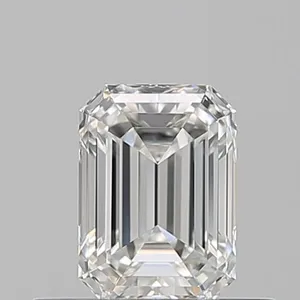 0.5ct EMERALD H VVS1 Natural diamond