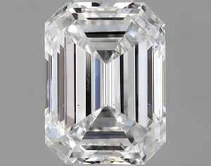 0.72ct EMERALD D SI2 Natural diamond