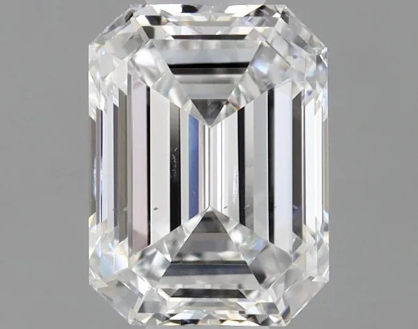 0.72ct EMERALD D SI2 Natural diamond