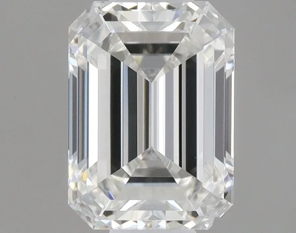 0.42ct EMERALD F VVS2 Natural diamond