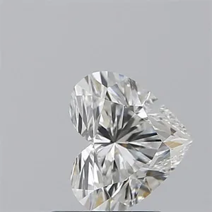 1ct HEART F VVS2 Natural diamond