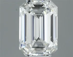 0.34ct EMERALD F VVS1 Natural diamond