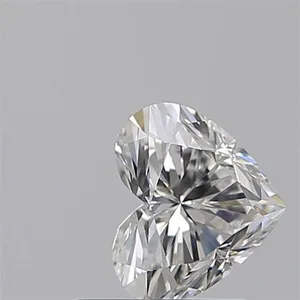 0.9ct HEART F VS2 Natural diamond