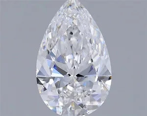 0.5ct PEAR D VS2 Natural diamond