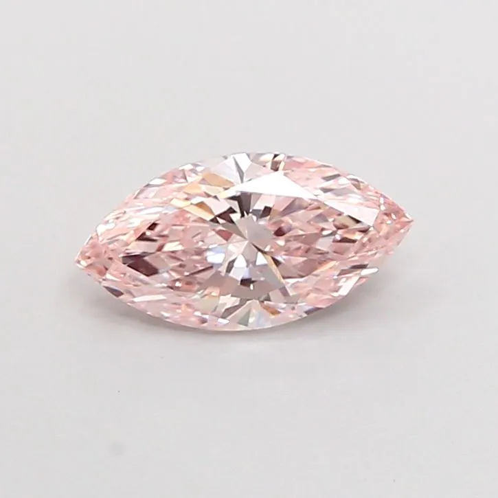 1.01ct MARQUISE Fancy Pink VVS2 Coloured Lab diamond
