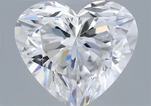0.93ct HEART D VS1 Lab diamond
