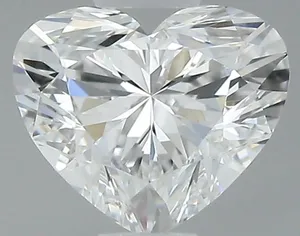 0.7ct HEART E VVS2 Natural diamond