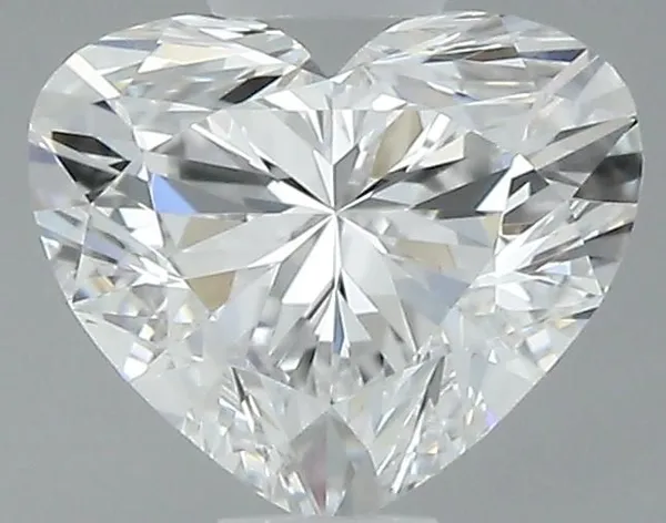 0.7ct HEART E VVS2 Natural diamond