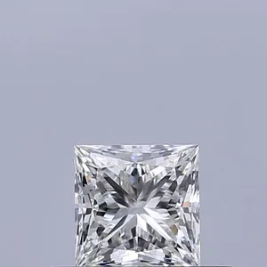 0.37ct PRINCESS F VVS1 Natural diamond