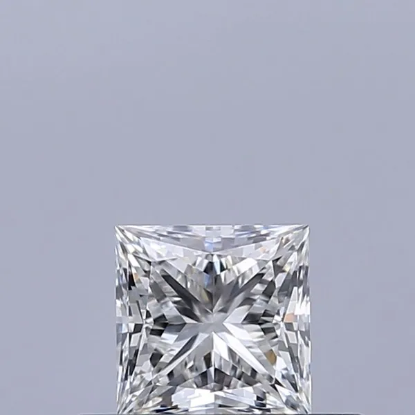 0.37ct PRINCESS F VVS1 Natural diamond