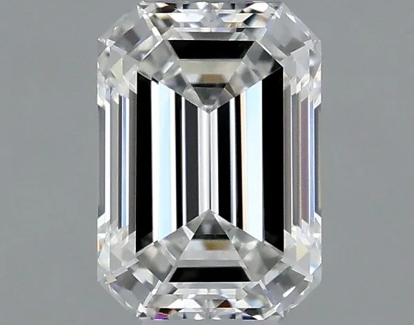 0.41ct EMERALD D IF Natural diamond