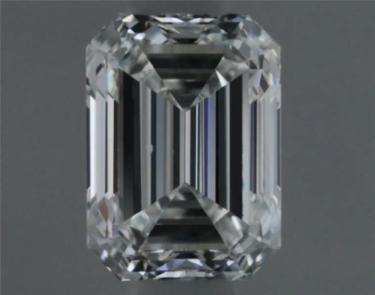 0.46ct EMERALD F VVS2 Natural diamond
