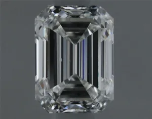 0.46ct EMERALD F VVS2 Natural diamond