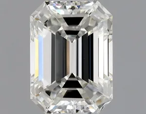 0.6ct EMERALD H VVS2 Natural diamond