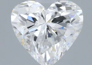 1.08ct HEART D VVS1 Lab diamond