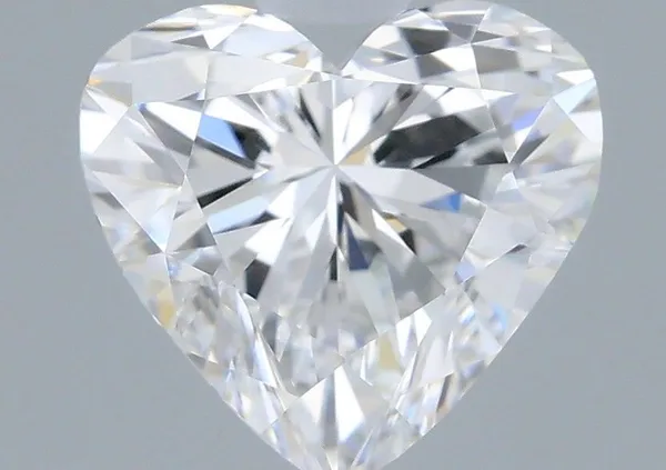 1.08ct HEART D VVS1 Lab diamond