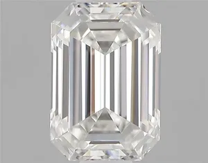 0.4ct EMERALD G VVS2 Natural diamond