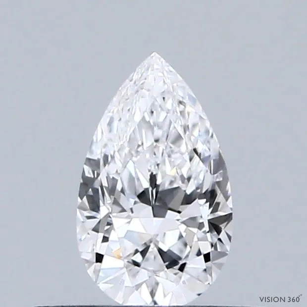 0.32ct PEAR D IF Natural diamond