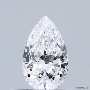 0.32ct PEAR D IF Natural diamond