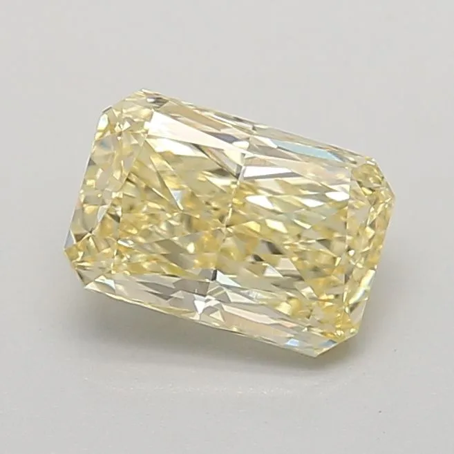 1.32ct RADIANT Fancy Intense Yellow VVS2 Coloured Lab diamond