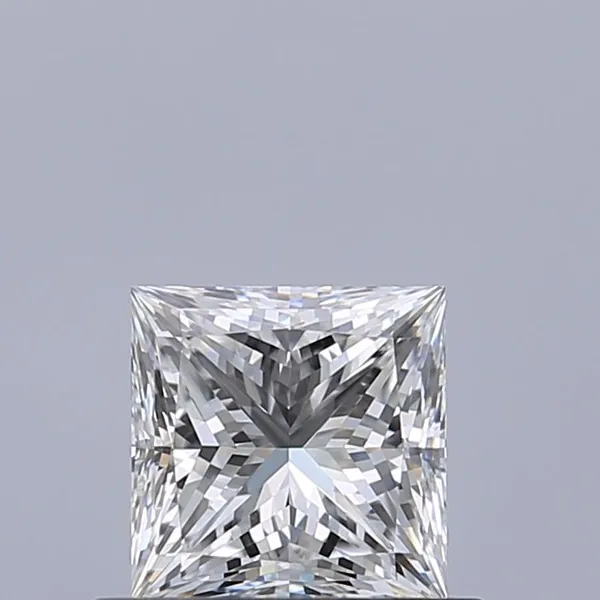 0.62ct PRINCESS G VVS1 Natural diamond