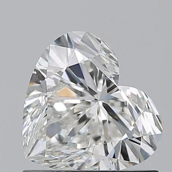 0.91ct HEART H IF Natural diamond