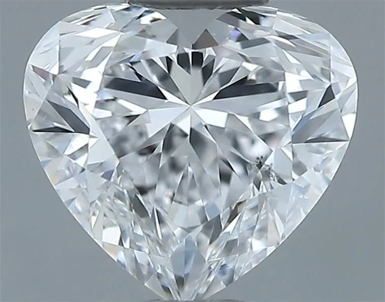 0.90ct HEART D SI2 Natural diamond