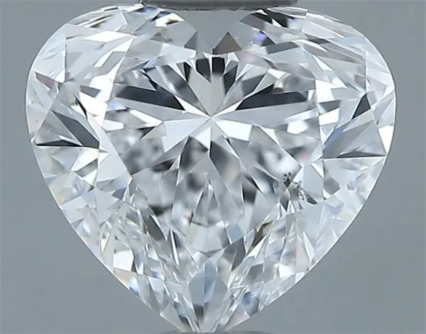 0.9ct HEART D SI2 Natural diamond