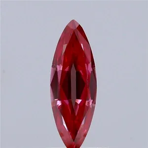 0.53ct MARQUISE Fancy Vivid Pink VS1 Coloured Lab diamond