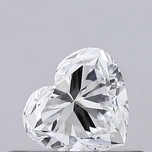 0.3ct HEART D VVS2 Natural diamond