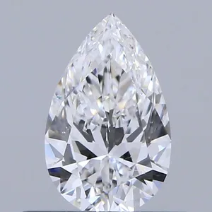 0.41ct PEAR D VS2 Natural diamond