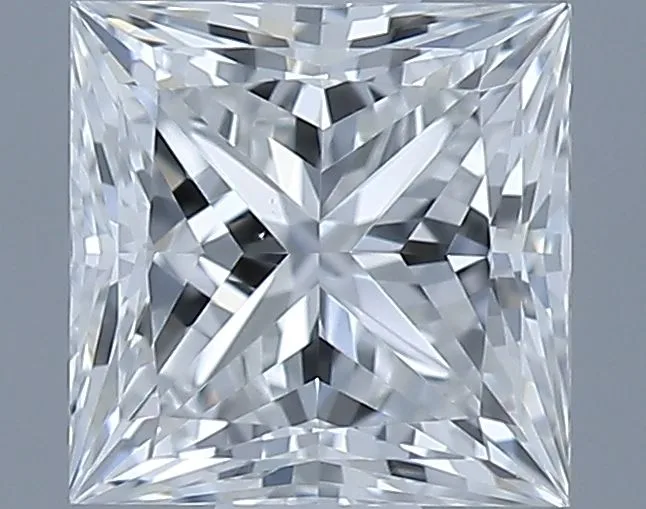 0.51ct PRINCESS F VS2 Natural diamond